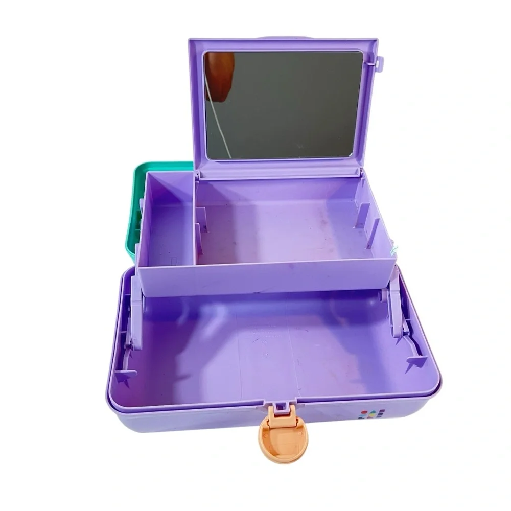 Caboodles Make Up Case Organizer 12x7x6 With Mirror